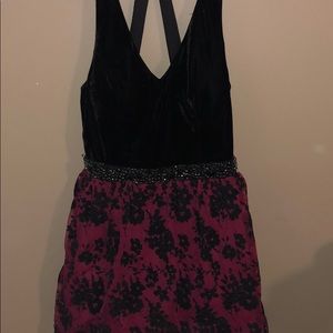 Open Back Semiformal Dress